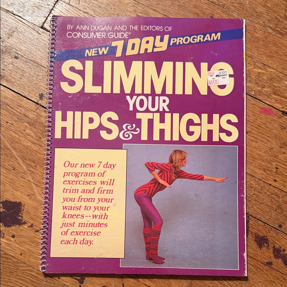 1983 Vintage 7 Day Slimming Program Book by Consumer guide